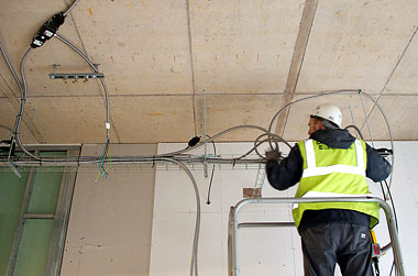 Modular wiring Systems installation